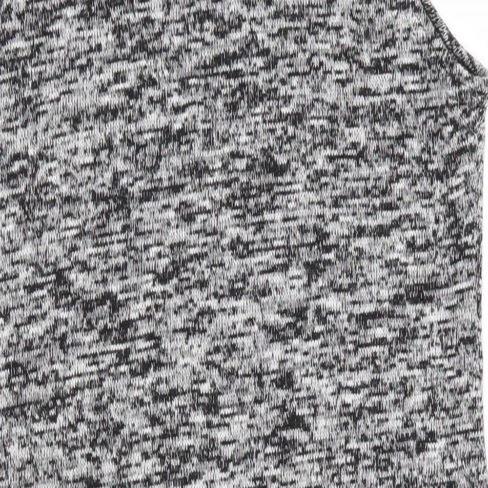 Voulez-Vous Womens Black Jumper Dress Size M - White