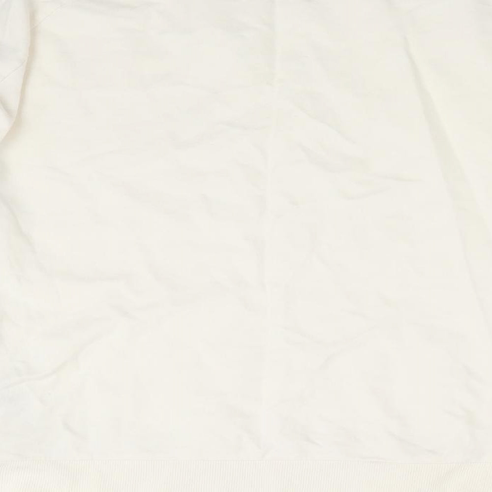 Dorothy Perkins Womens Ivory Pullover Jumper Size 12 - Lace inset on shoulders