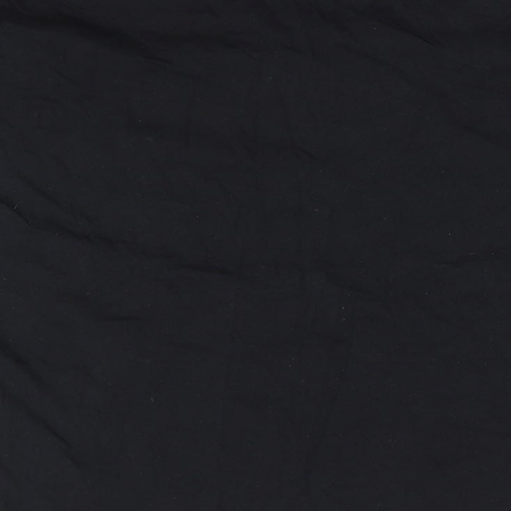 George Womens Black Solid Pyjama Top Size 8 - Day Dreamer