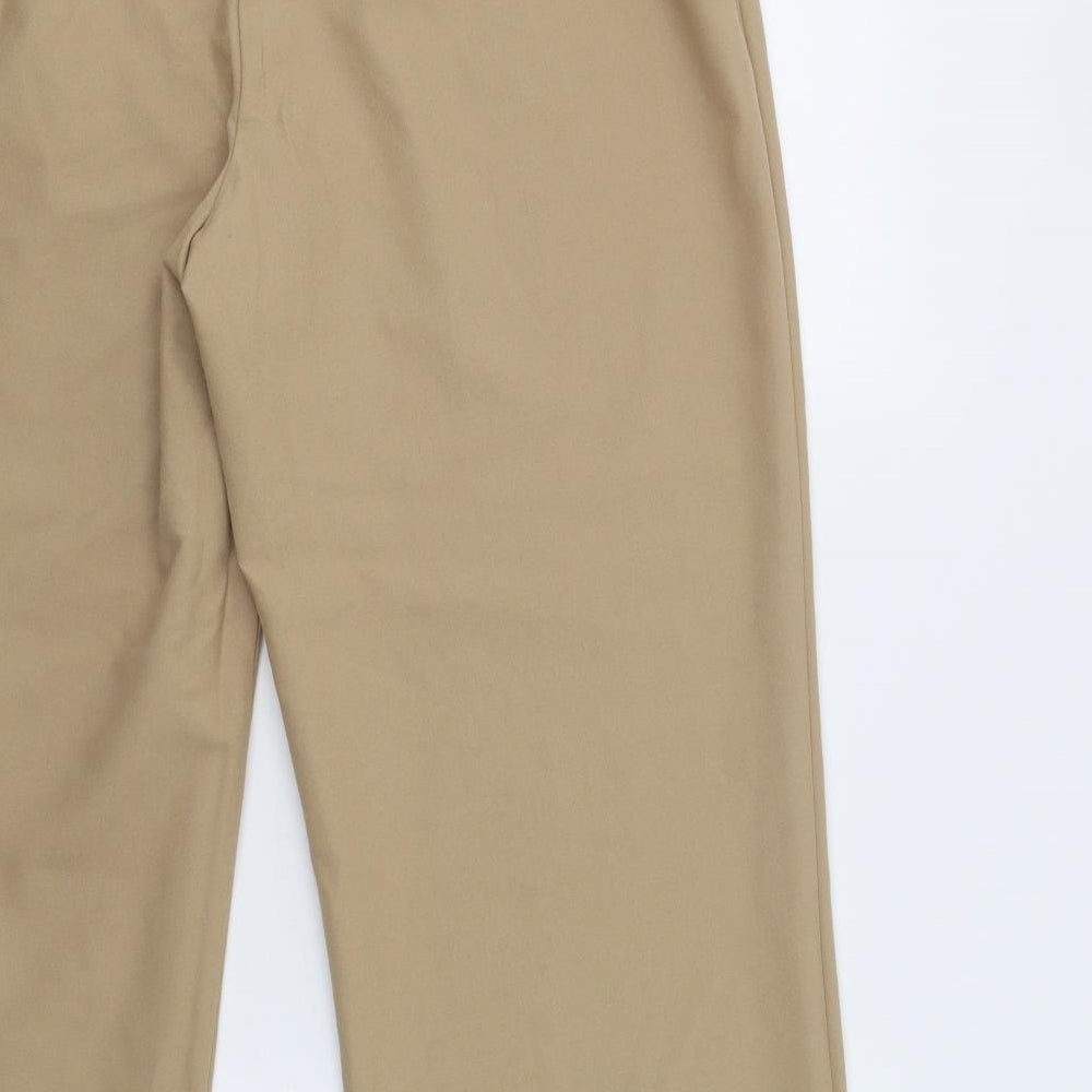 Canvas Womens Beige Dress Pants Trousers Size 20 L30 in