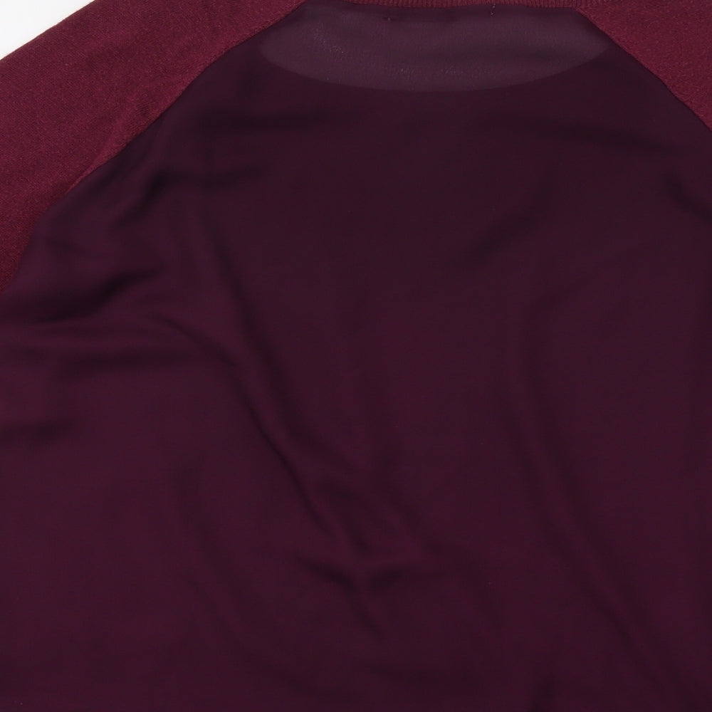 George Womens Purple Pullover Jumper Size 12