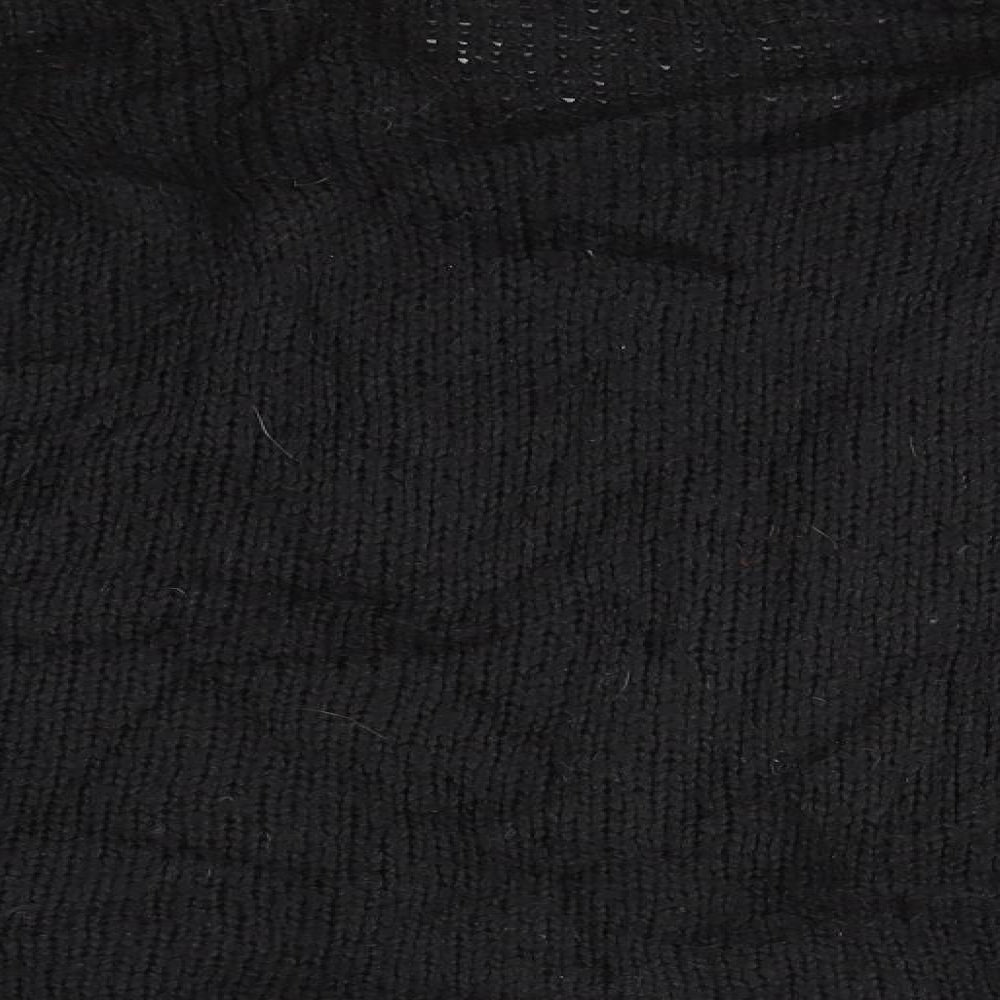 Capri Womens Black Pullover Jumper Size S