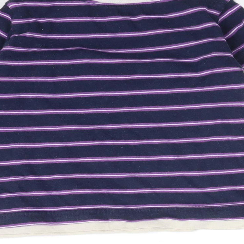 Preworn Baby Multicoloured Striped Basic T-Shirt Size 6-9 Months - FOREST TRACK WEST HARBOUR