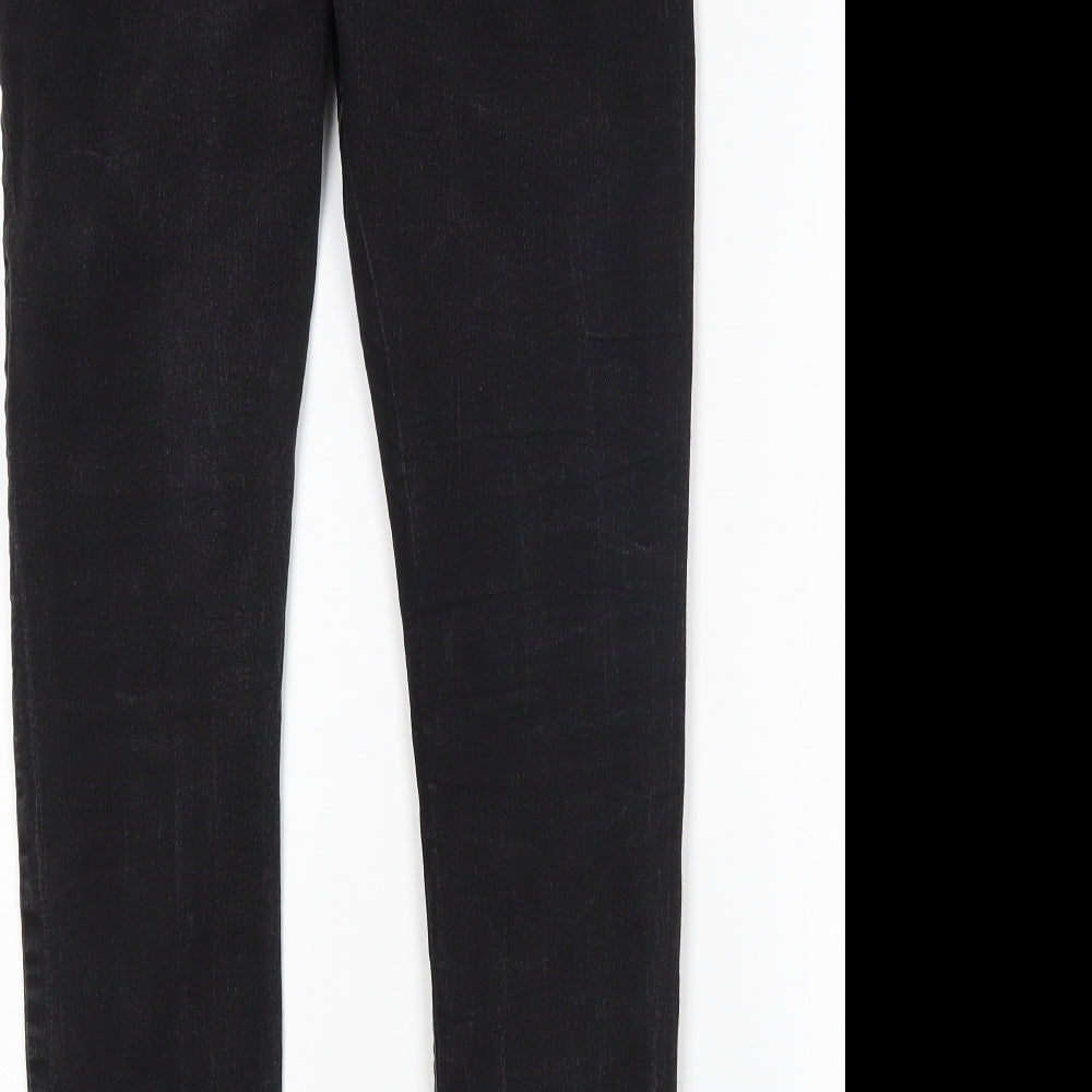 Denim Co Womens Black Skinny Jeans Size 12 L29 in