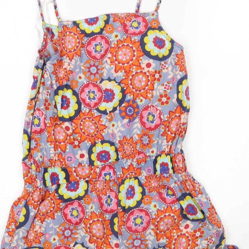 M&S Girls Multicoloured Floral Playsuit One-Piece Size 13 Years