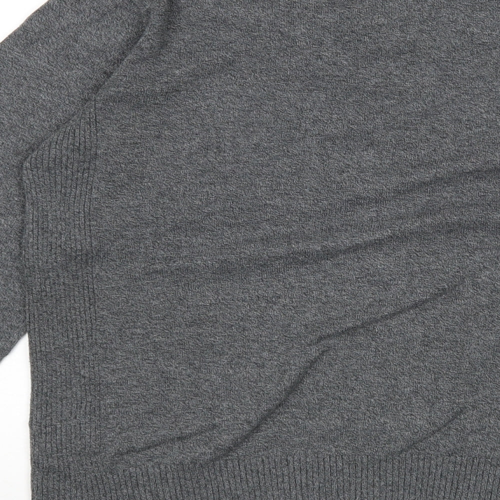 NEXT Mens Grey Pullover Jumper Size S