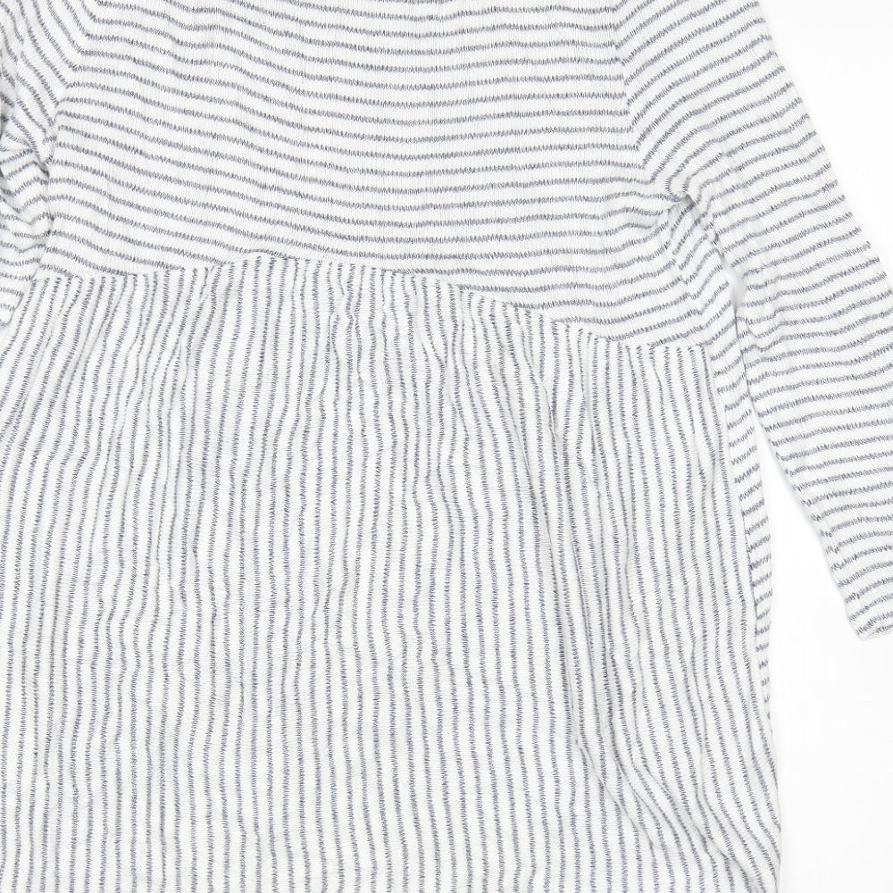 TU Womens Multicoloured Striped Pullover Jumper Size 12