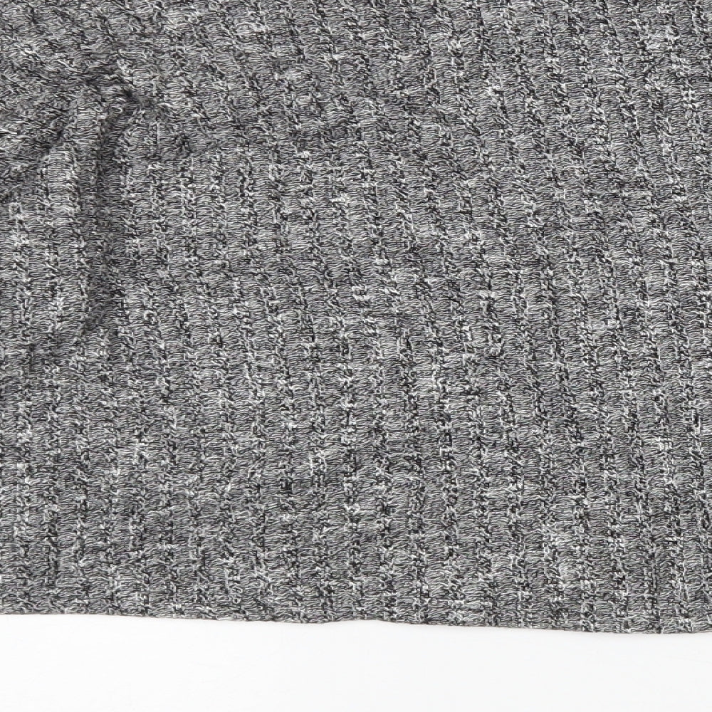 Topshop Womens Grey Pullover Jumper Size 8
