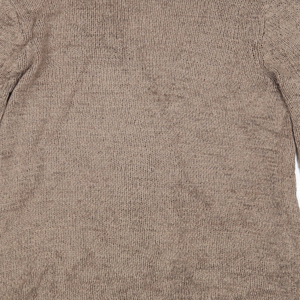 BHS Womens Brown Pullover Jumper Size 14