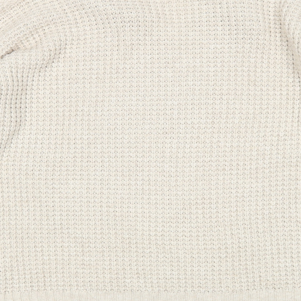 New Look Womens Beige Pullover Jumper Size S