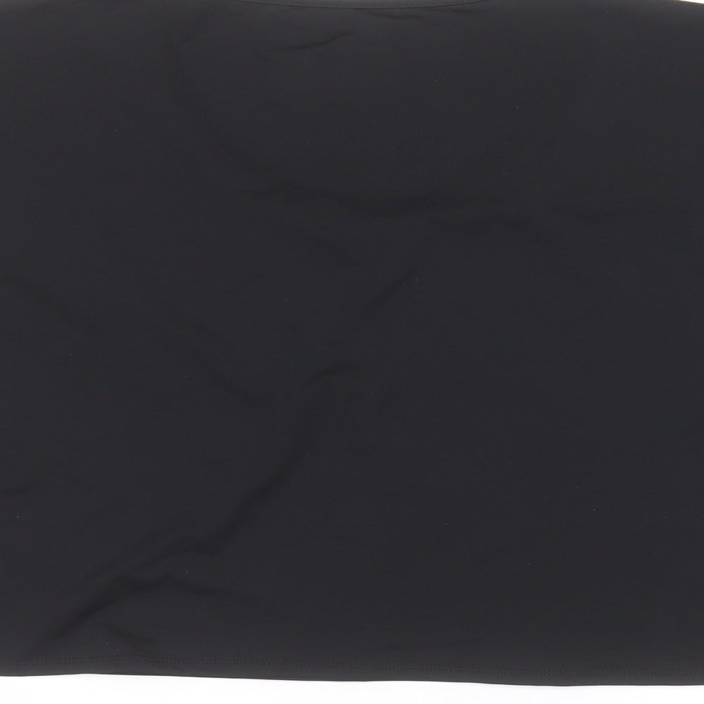 Matalan Womens Black Basic T-Shirt Size L