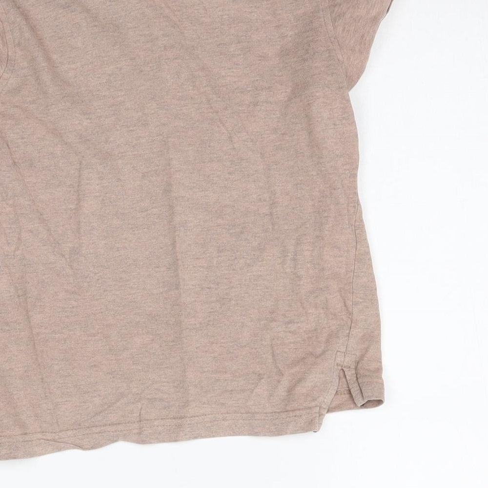 George Boys Beige Basic T-Shirt Size 6-7 Years