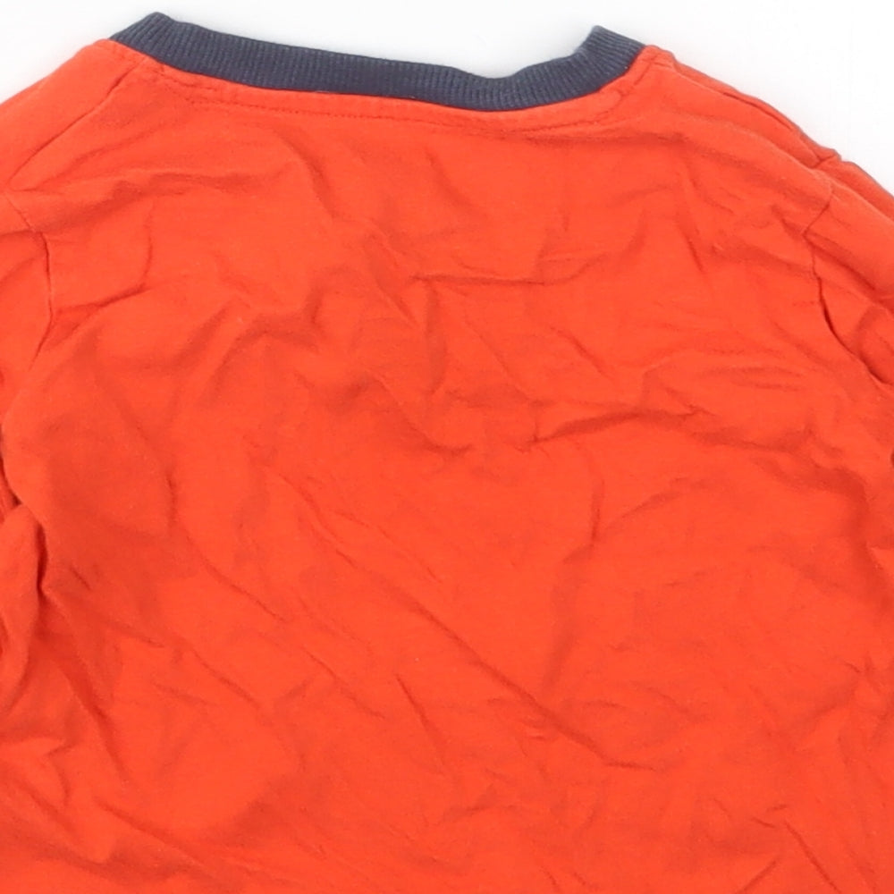 Nutmeg Boys Orange Basic T-Shirt Size 12-18 Months