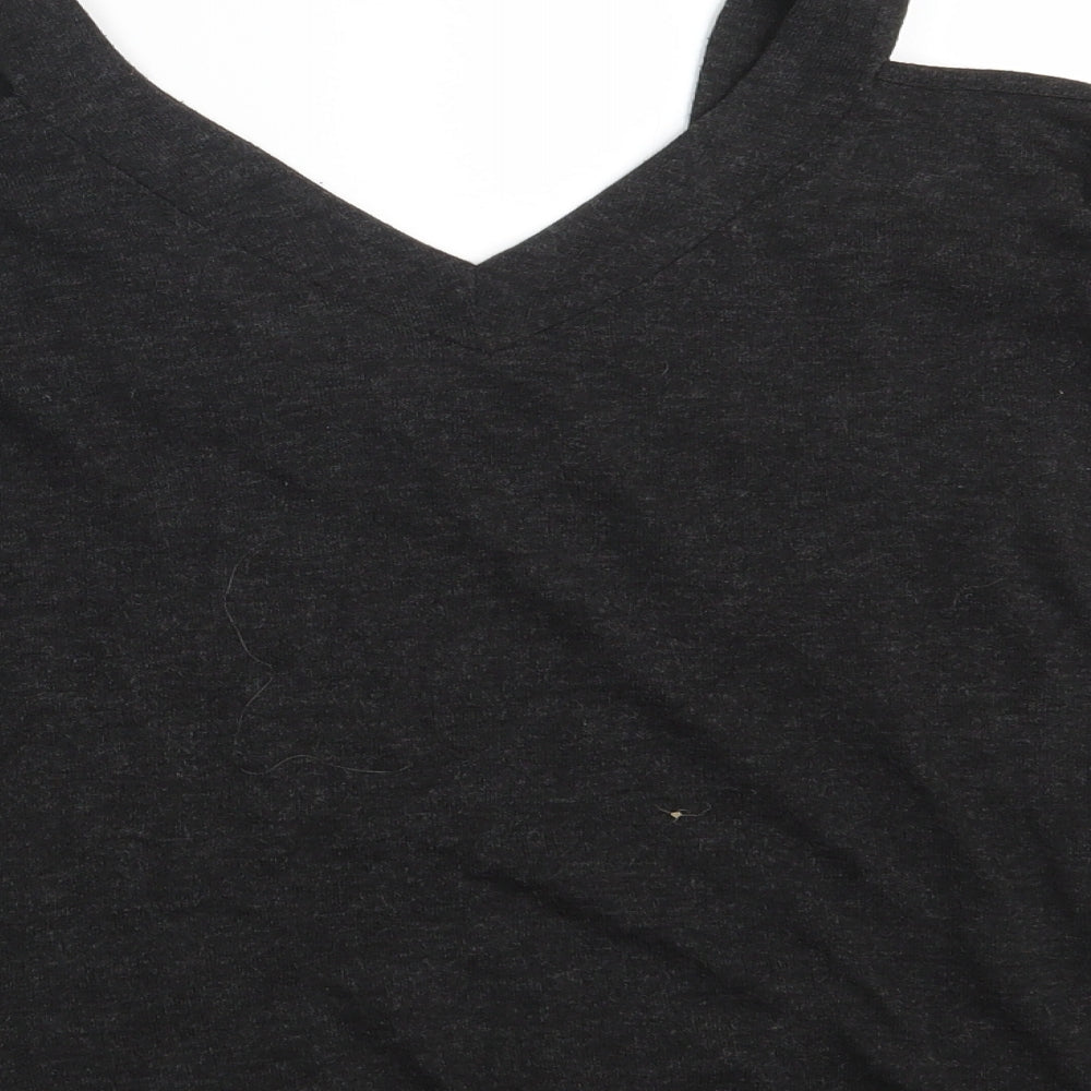Primark Womens Black Pullover Sweatshirt Size 12