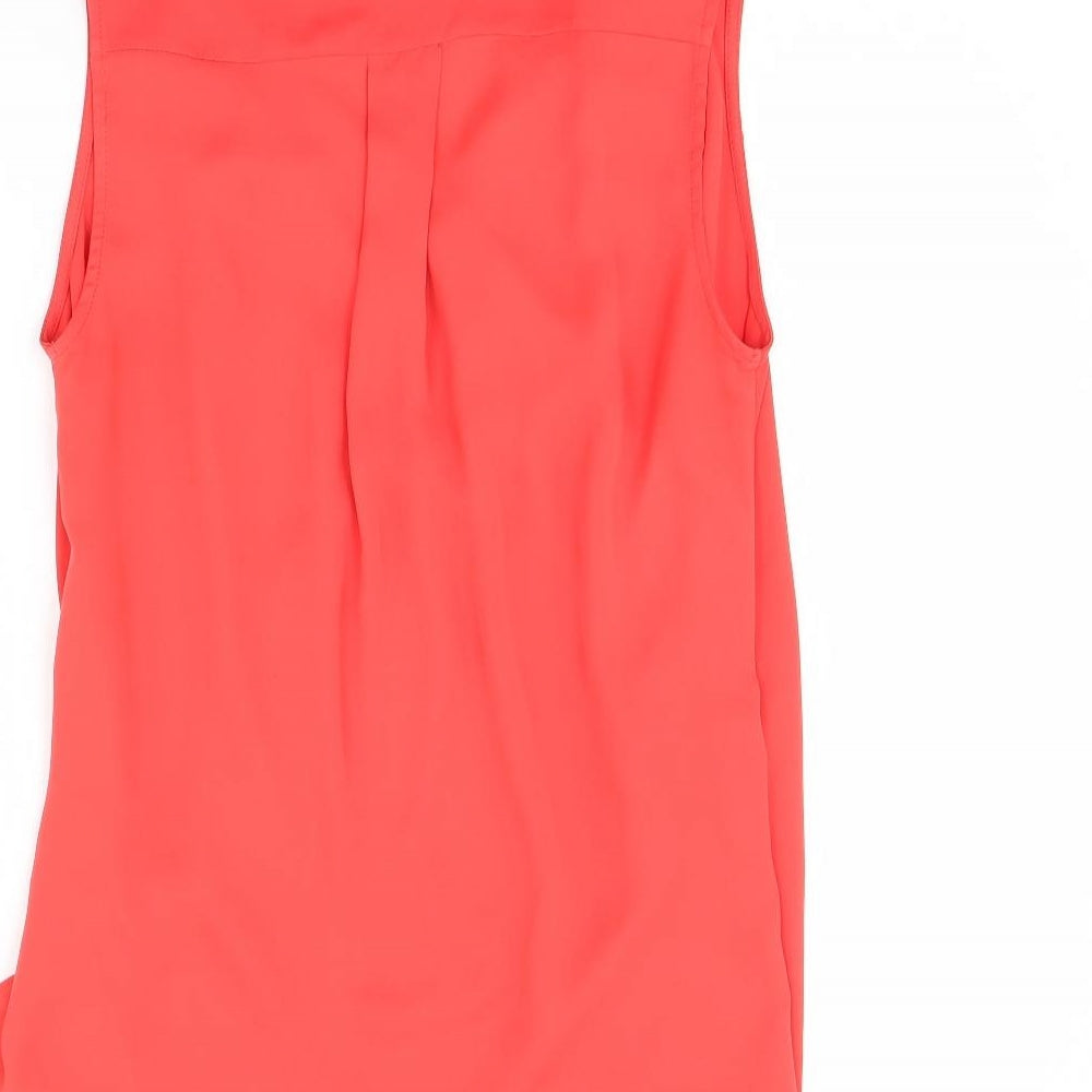 River island Womens Pink Basic Tank Size 10