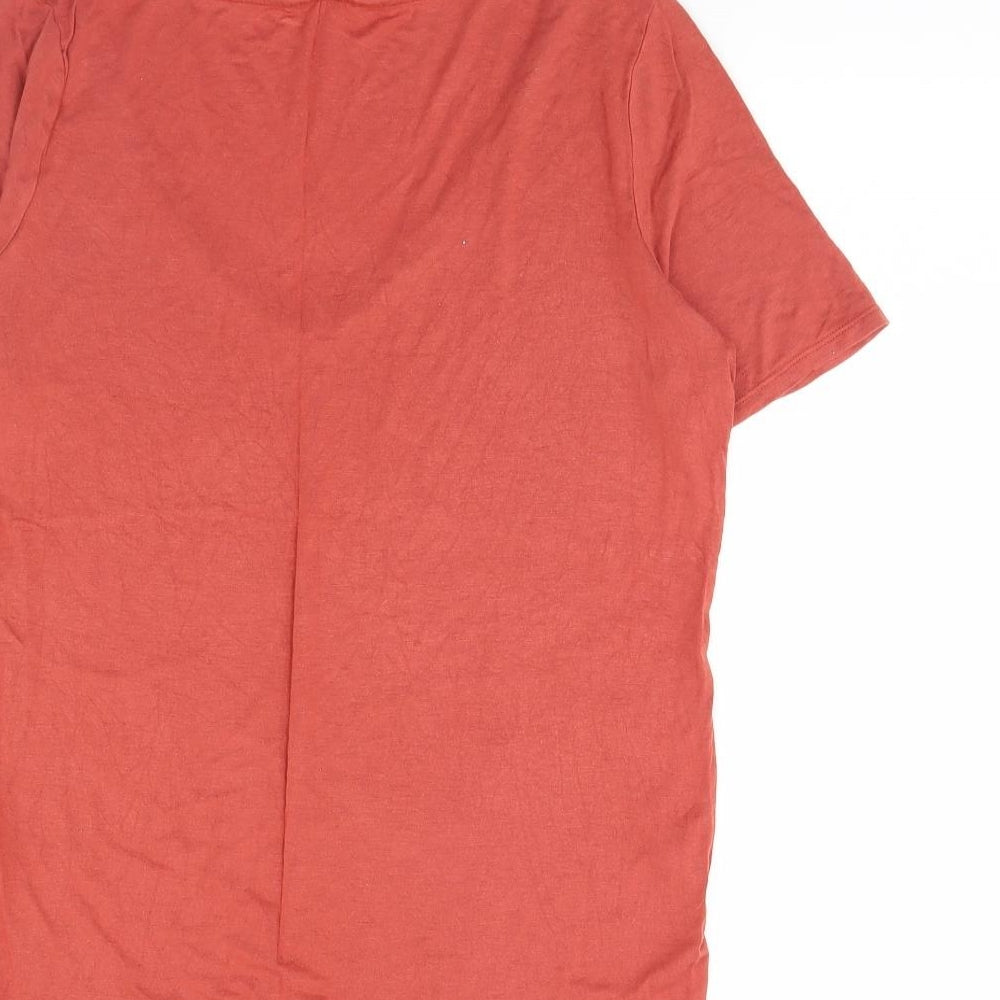 NEXT Womens Red Basic Blouse Size 10