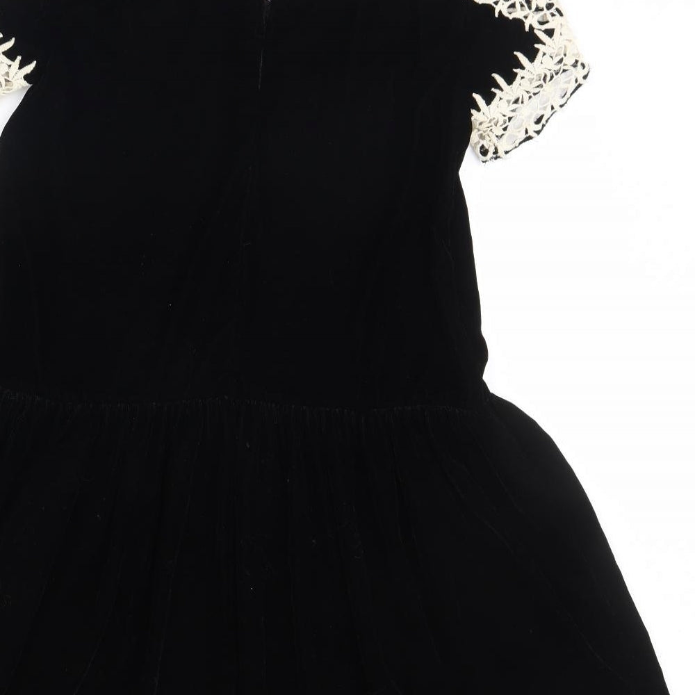 ASOS Womens Black Fit & Flare Size 6