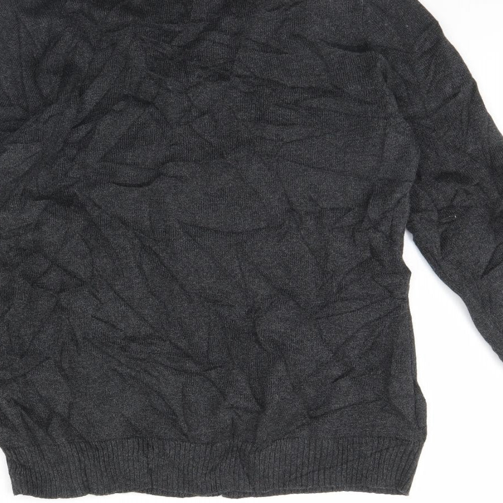 Wanko Womens Grey Pullover Jumper Size S
