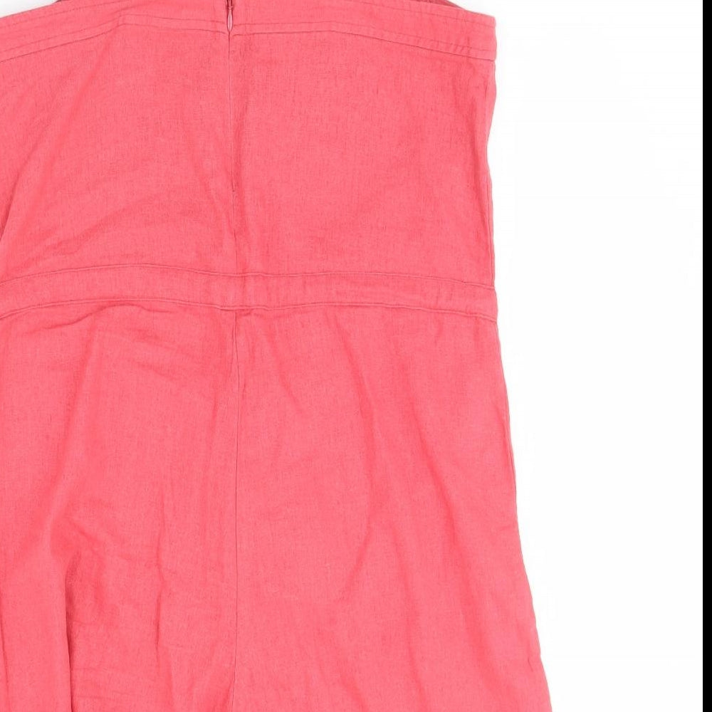 Gap Womens Pink Playsuit One-Piece Size 4 L3 in