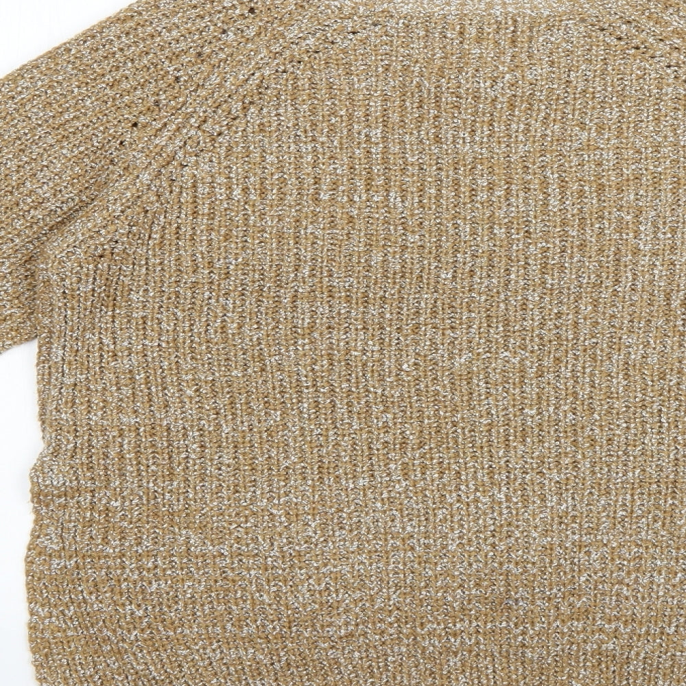 Matalan Womens Brown Pullover Jumper Size M