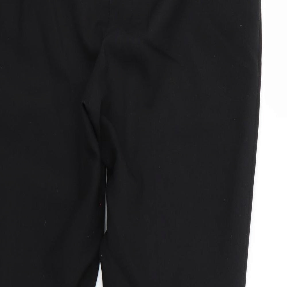 Atmosphere Womens Black Trousers Size 10 L28 in