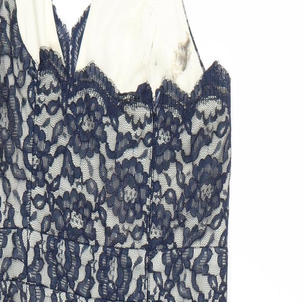 Lipsy Womens Blue Bodycon Size 8
