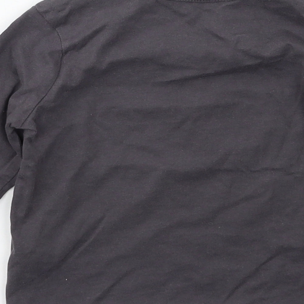 George Boys Grey Jersey Basic T-Shirt Size 18-24 Months - Daddys Bestie