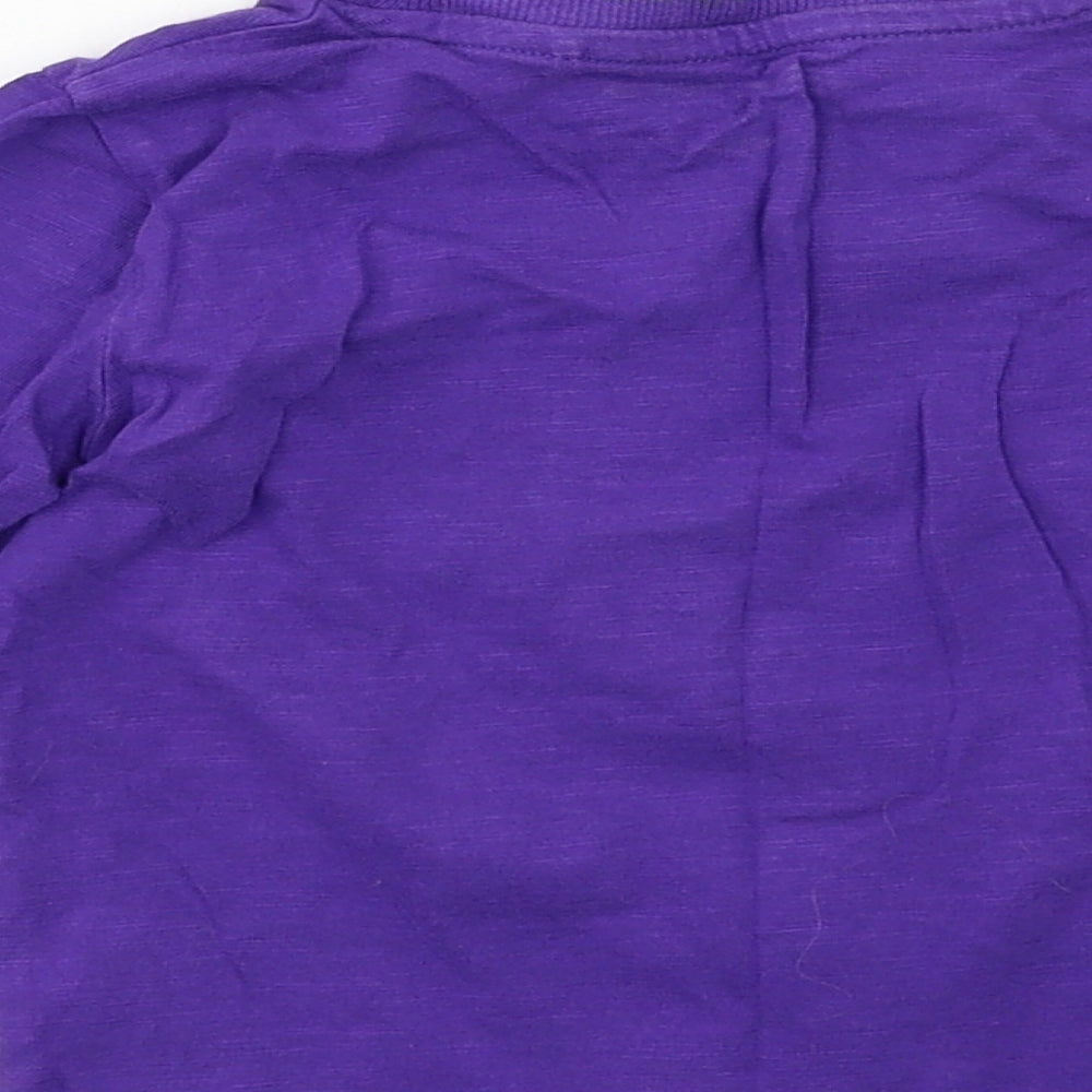 NEXT Girls Purple Jersey Basic T-Shirt Size 12-18 Months - Rad Like Dad