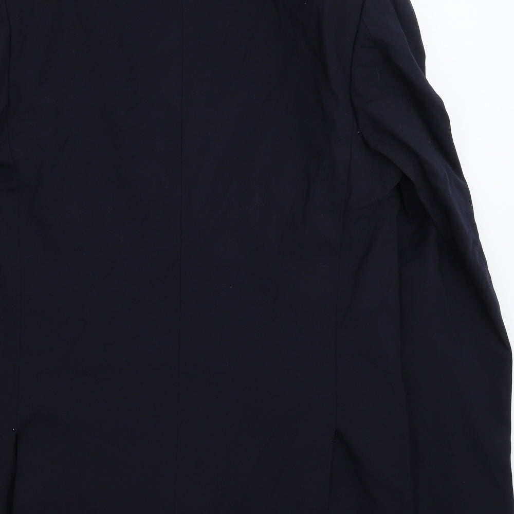 Preworn Mens Blue Jacket Suit Jacket Size 40