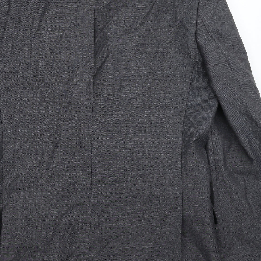 Racing Green Mens Grey Jacket Suit Jacket Size 42