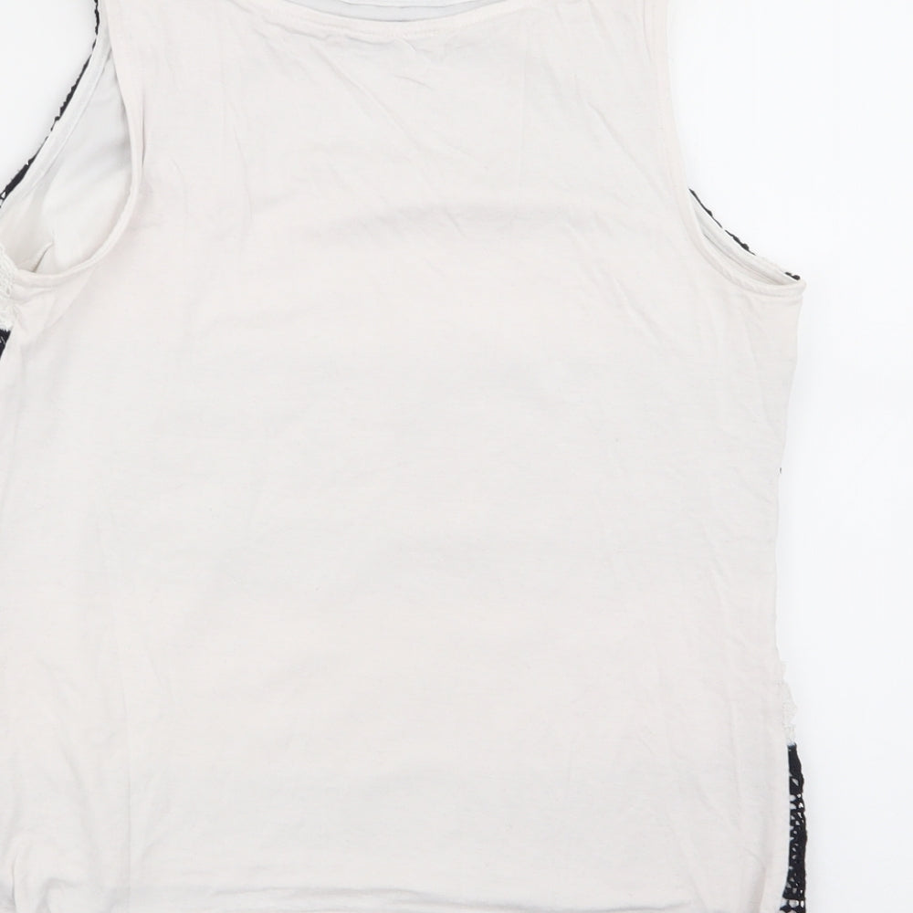 Oasis Womens Multicoloured Floral Basic Tank Size S