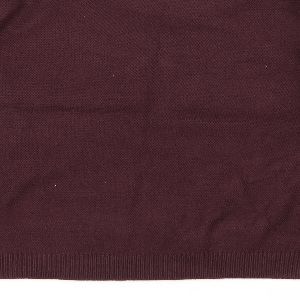 Brave Soul Womens Brown Pullover Jumper Size M