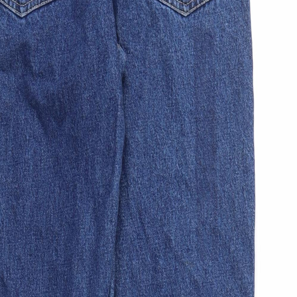 Sandy RIVER Womens Blue Straight Jeans Size 8 L30 in
