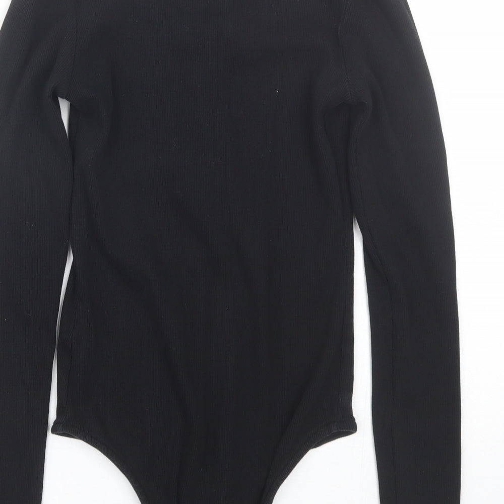 Primark Womens Black Catsuit One-Piece Size S