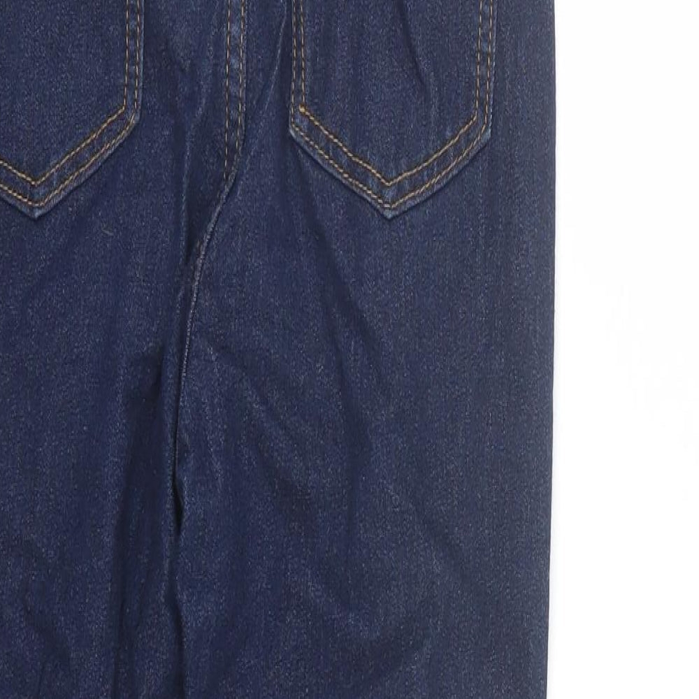 Boohoo Womens Blue Denim Skinny Jeans Size 8 L26 in