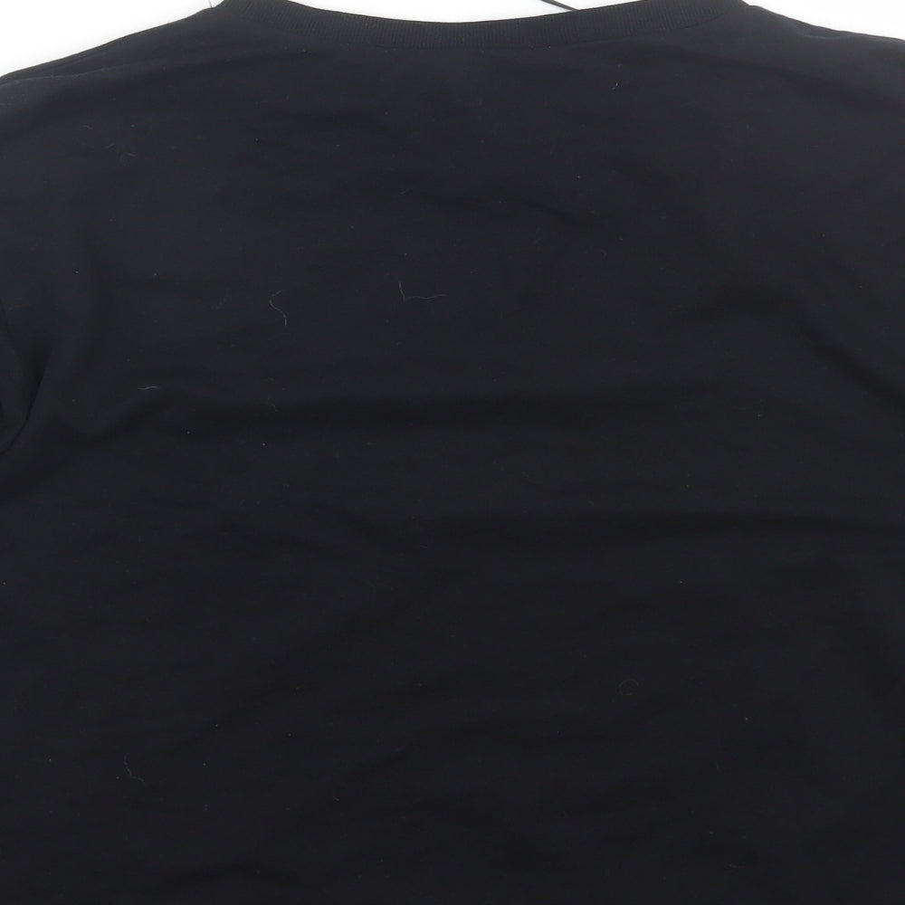 H&M Womens Black Pullover Sweatshirt Size XS