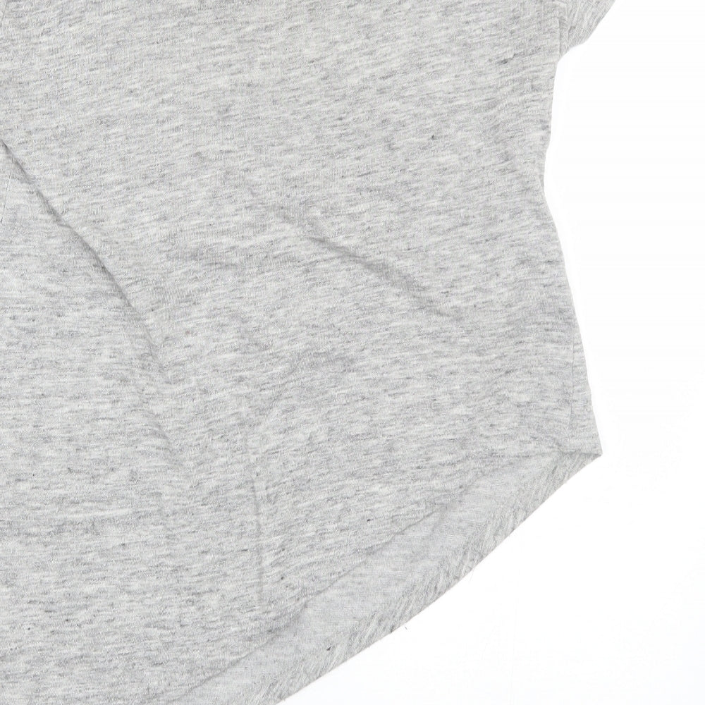 Atmosphere Womens Grey Basic T-Shirt Size 6