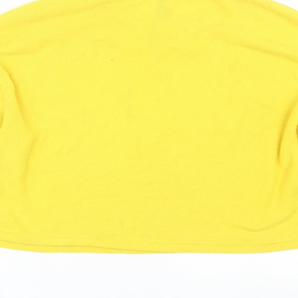 H&M Womens Yellow Pullover Jumper Size M