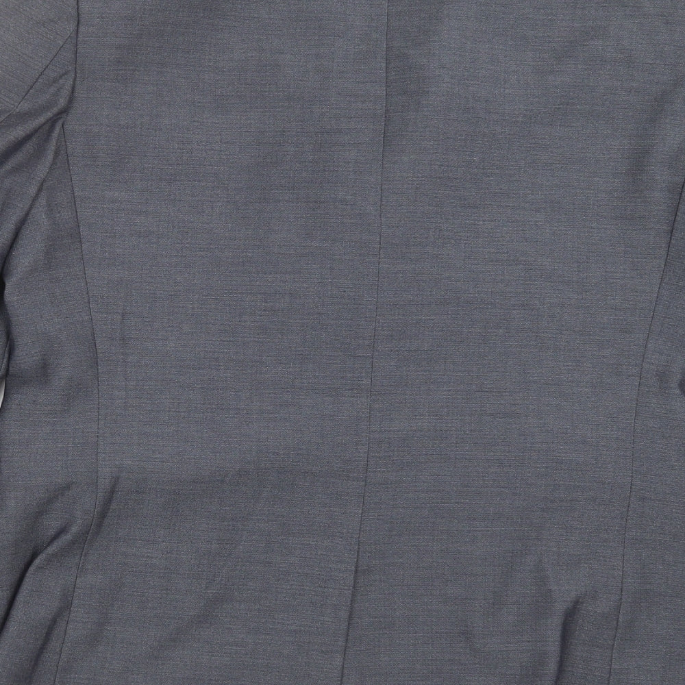 Topman Mens Blue Jacket Suit Jacket Size 40