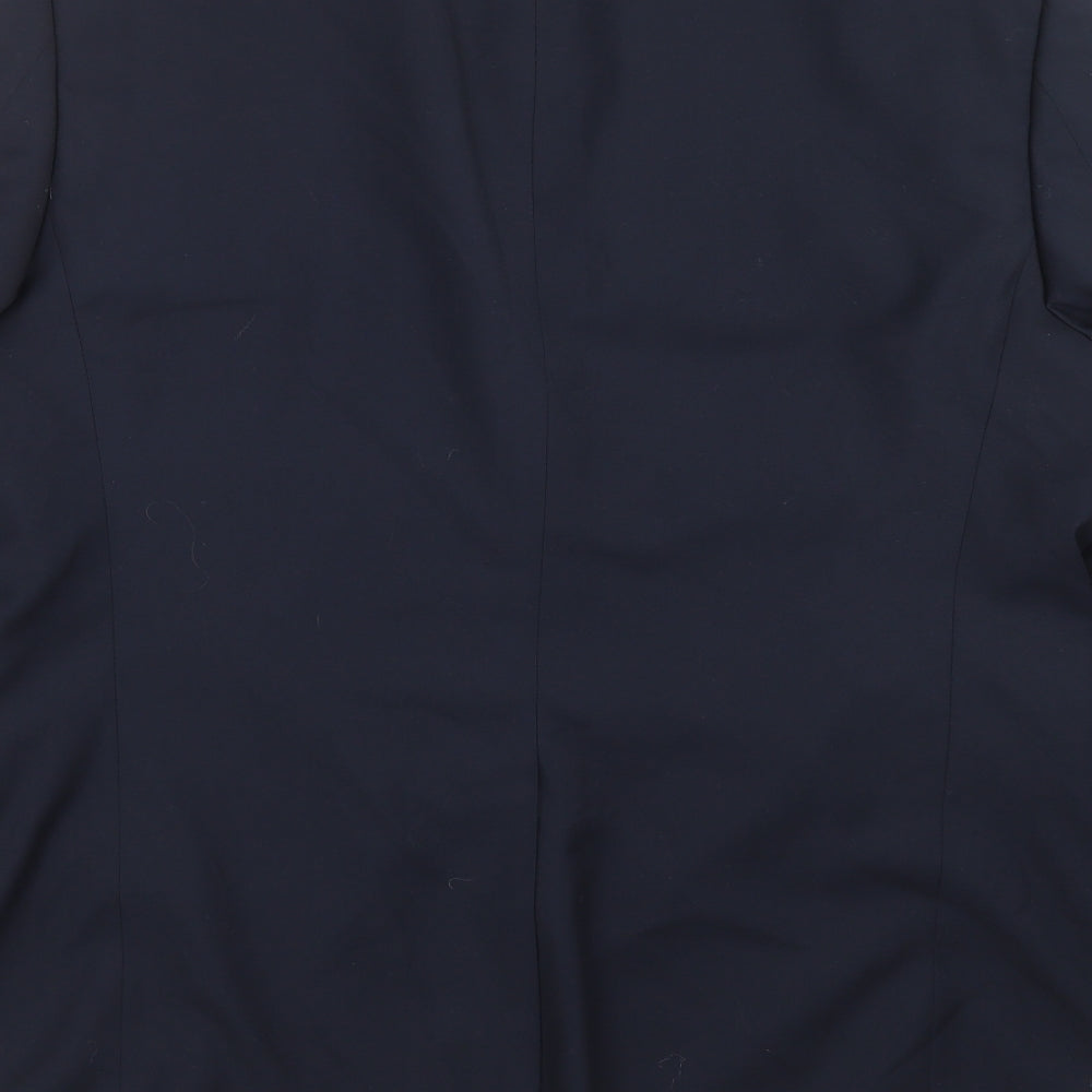 Marks & Spencer Mens Blue Jacket Suit Jacket Size 44