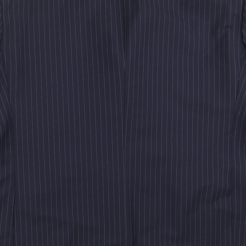 Marks & Spencer Mens Blue Striped Jacket Suit Jacket Size 46