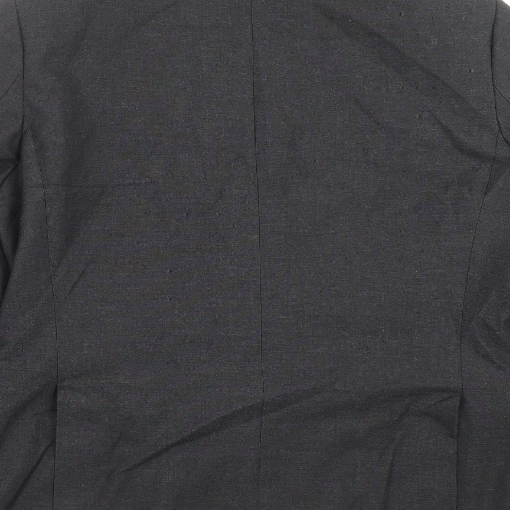 Marks & Spencer Mens Grey Jacket Suit Jacket Size 40 - Tailored fit