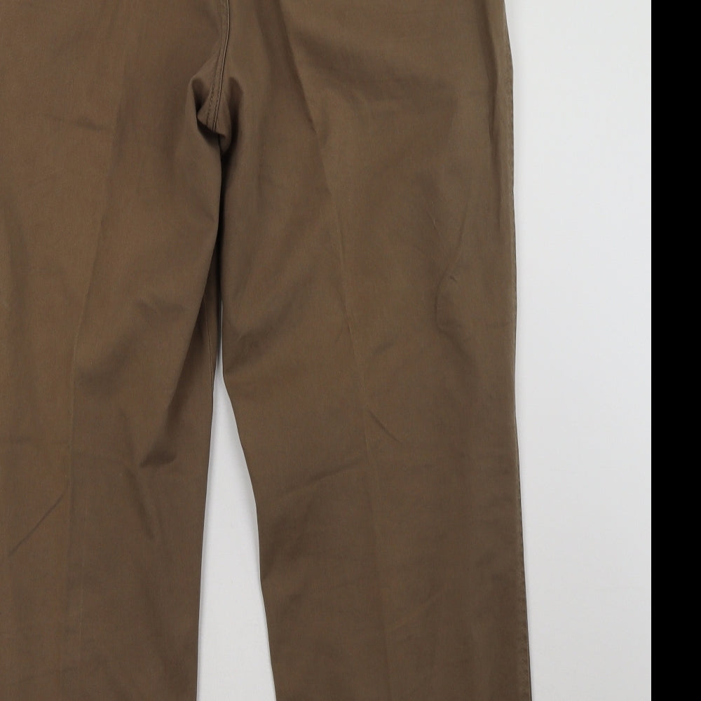 Debenhams Womens Brown Trousers Size 38 L30 in