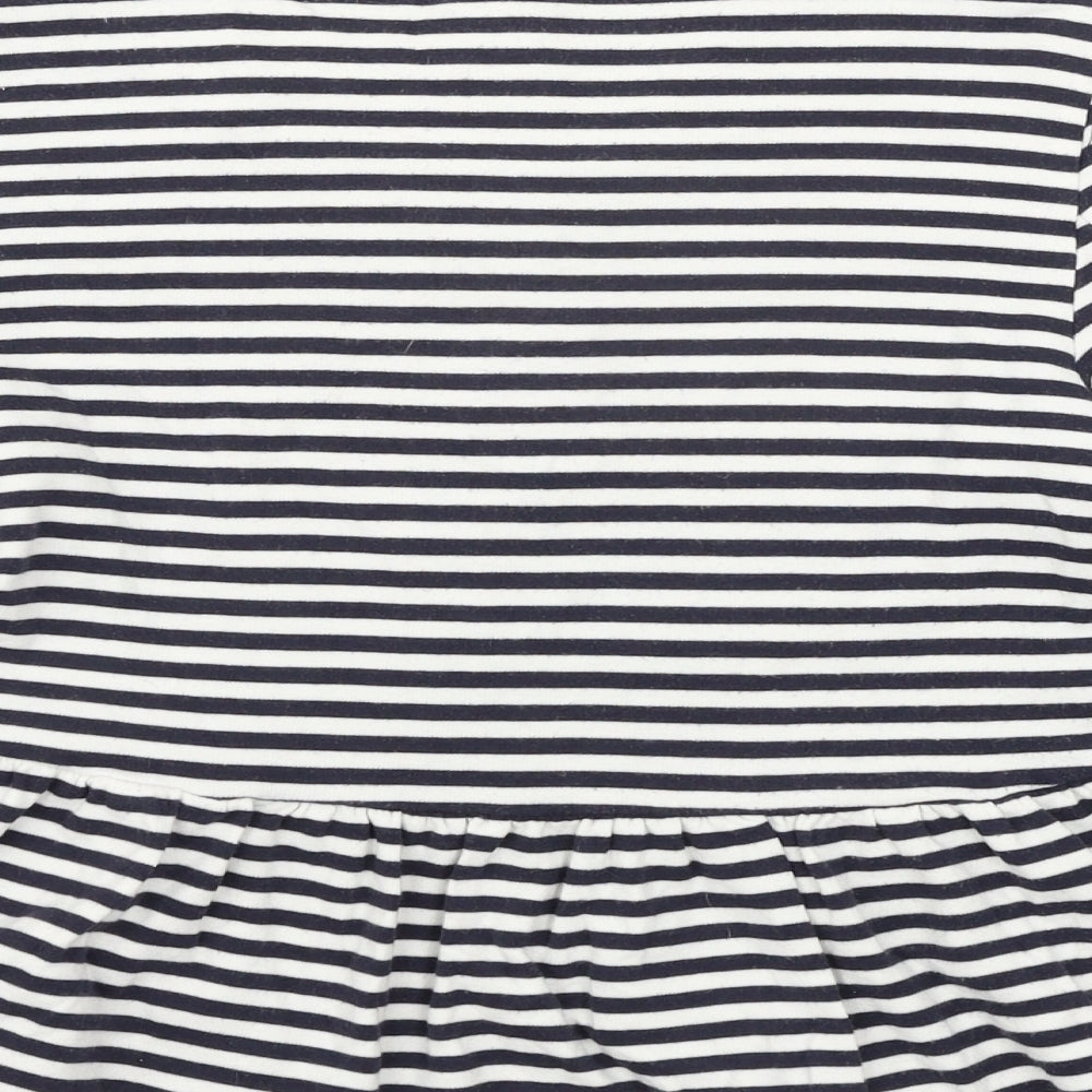 Topshop Womens Multicoloured Striped Pullover Jumper Size 6