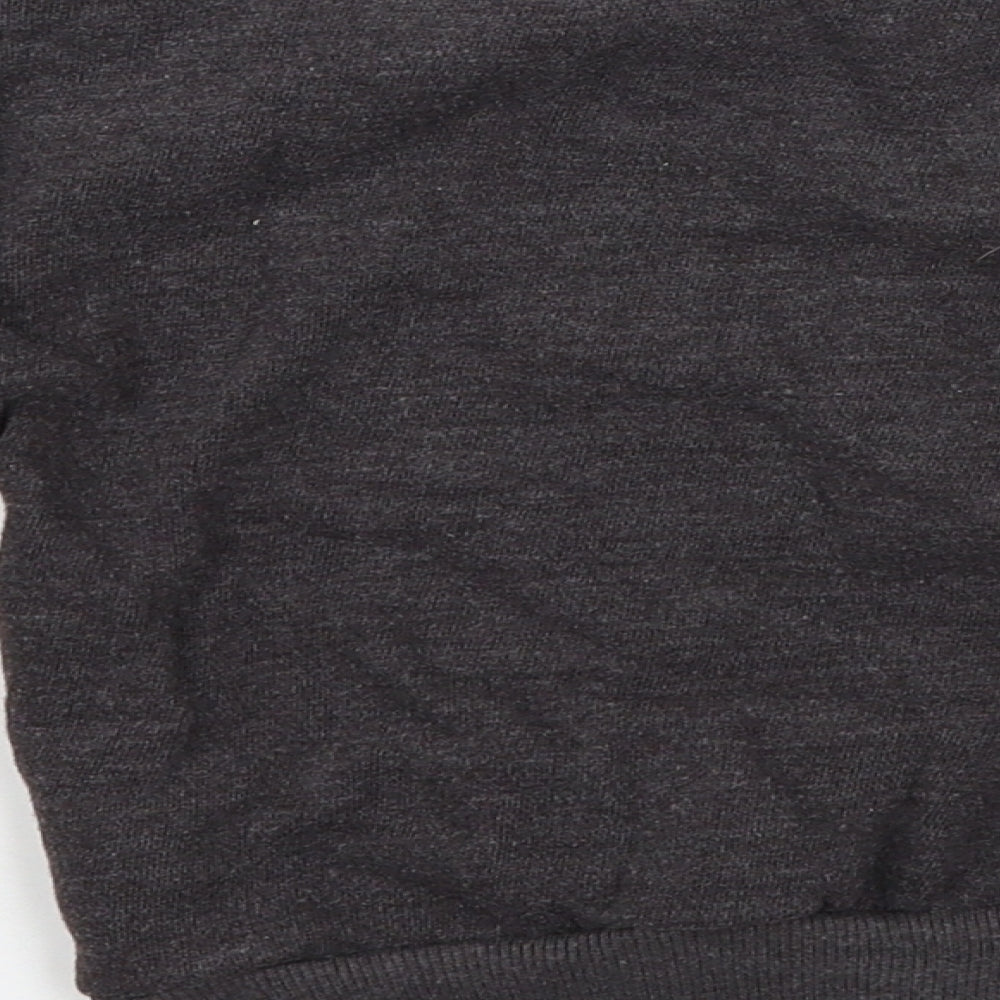 NEXT Girls Black Pullover Sweatshirt Size 7 Years