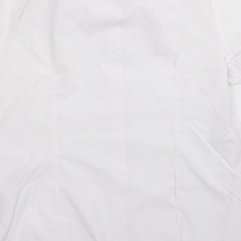 George Boys White Basic Button-Up Size 11 Years