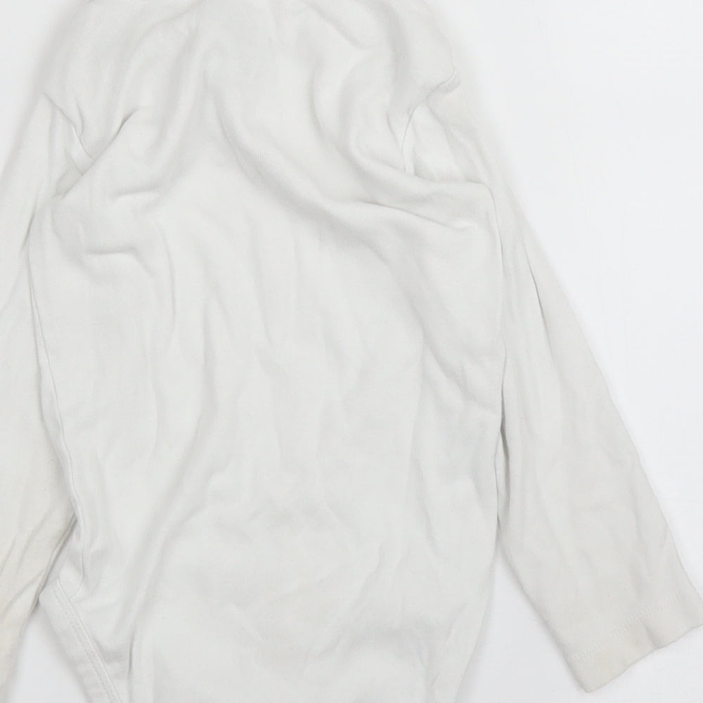 H&M Baby White Babygrow One-Piece Size 12 Months