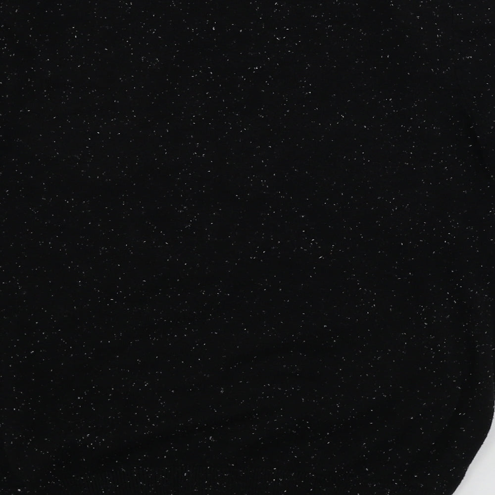 New Look Mens Black Pullover Jumper Size M