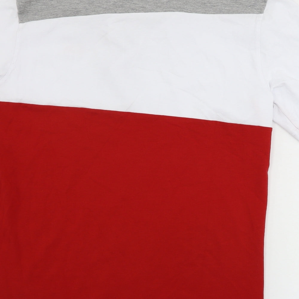 ADRIA Mens Red Polo Size S