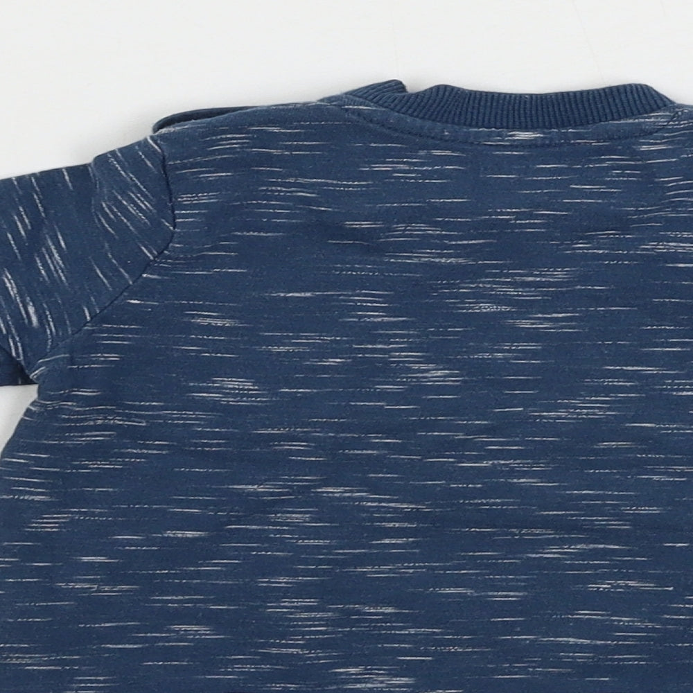 Nutmeg Boys Blue Basic T-Shirt Size 3-6 Months